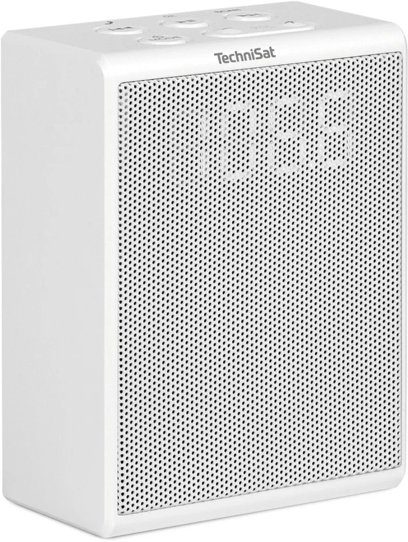 Viola socketradio - FM radio voor in het stopcontact van Technisat in Wit – productfoto