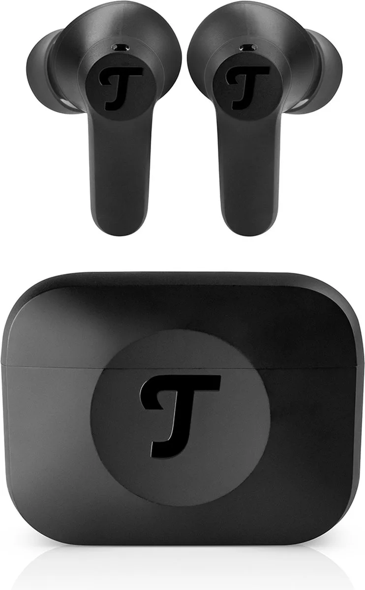 AIRY TWS 2 - In-ears - Oordopjes - Active Noise Cancelling - Oplaadcase van Teufel in Night Black – productfoto