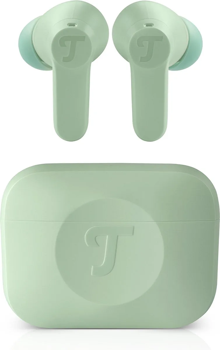 AIRY TWS 2 - In-ears - Oordopjes - Active Noise Cancelling - Oplaadcase van Teufel in Saliegroen – productfoto