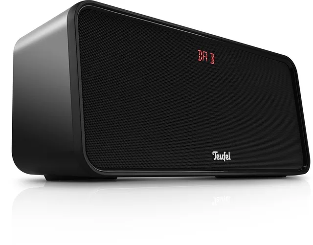 BOOMSTER 4 - Robuuste 2.1 bluetooth-speaker met DAB+ en FM-radio - Tot 23 uur batterijduur - Spatwaterbescherming, USB-C