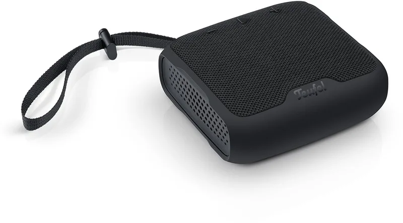 BOOMSTER GO - Kleine draagbare bluetooth speaker - Waterproof met IPX7 - USB-C van Teufel in Night Black – productfoto