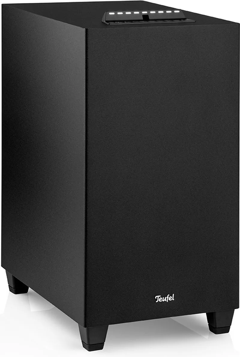 CONCEPT 8 Subwoofer met Bluetooth & AV-Receiver, 5.1 meerkanaals subwoofer met 200 mm woofer by Teufel in Black – product photo
