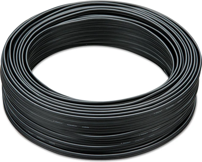 luidsprekerkabel 2 x 1.0 mm² 30m van Teufel in Zwart – productfoto