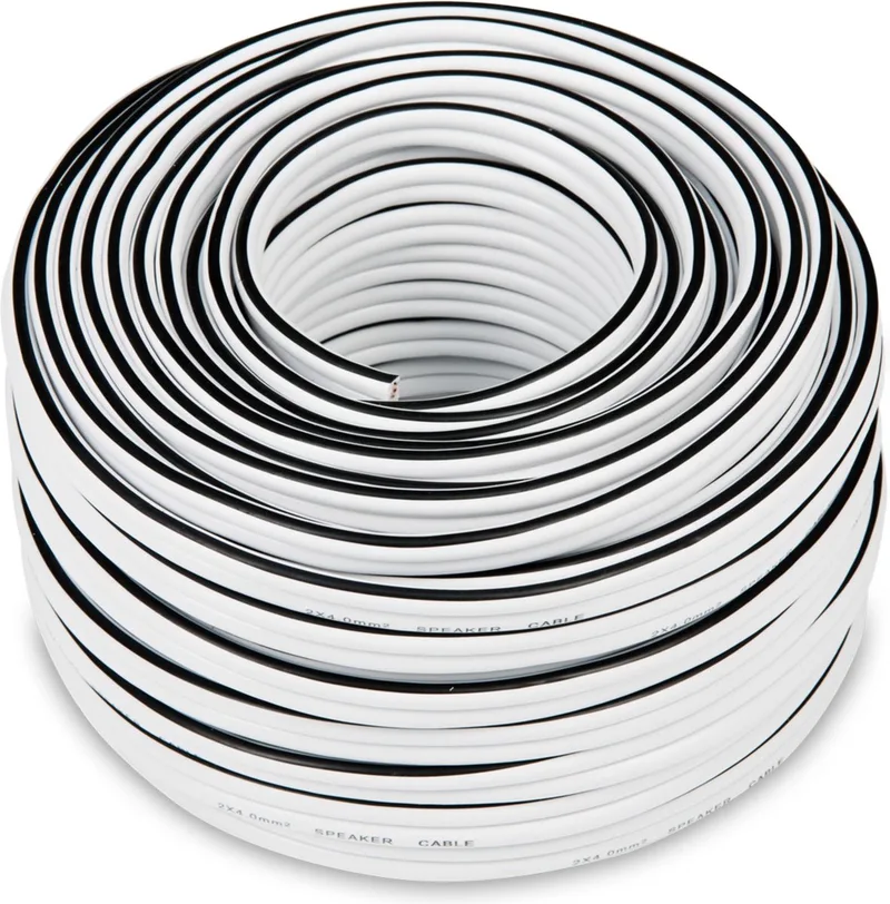 luidsprekerkabel 4.0mm² Home entertainment - Accessoires 30m by Teufel in White – product photo