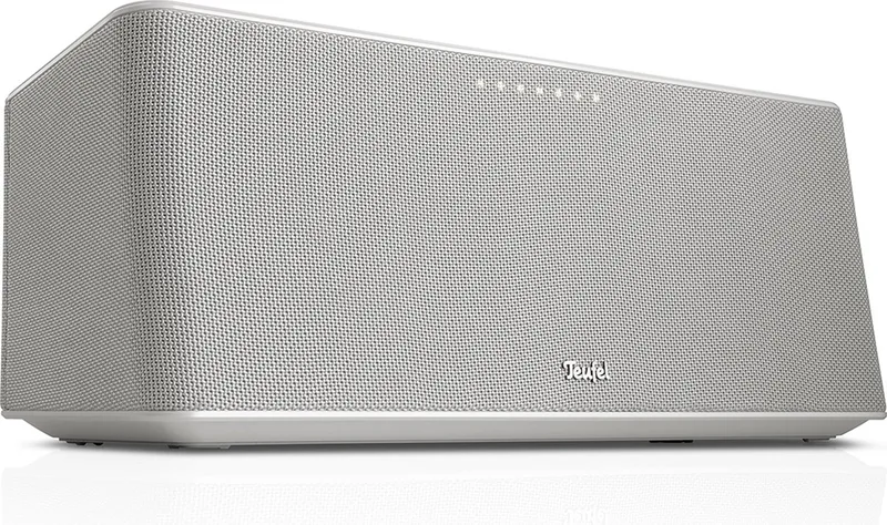 MOTIV® HOME - Draagbaar all-in-one stereo systeem - Airplay 2/ Chromecast - Wifi- en bluetooth streaming by Teufel in White – product photo
