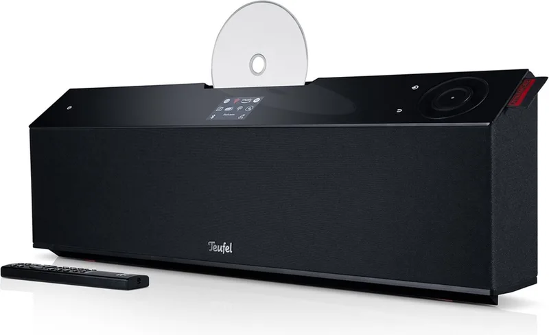 MUSICSTATION - Cd-internetradio met DAB+ /FM - Spotify Connect - Bluetooth - 100 watt by Teufel in Black – product photo