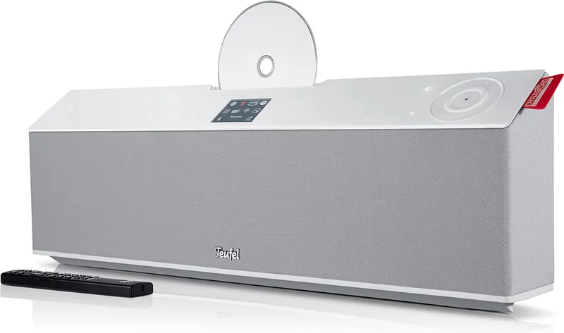 MUSICSTATION - Cd-internetradio met DAB+ /FM - Spotify Connect - Bluetooth - 100 watt by Teufel in White – product photo