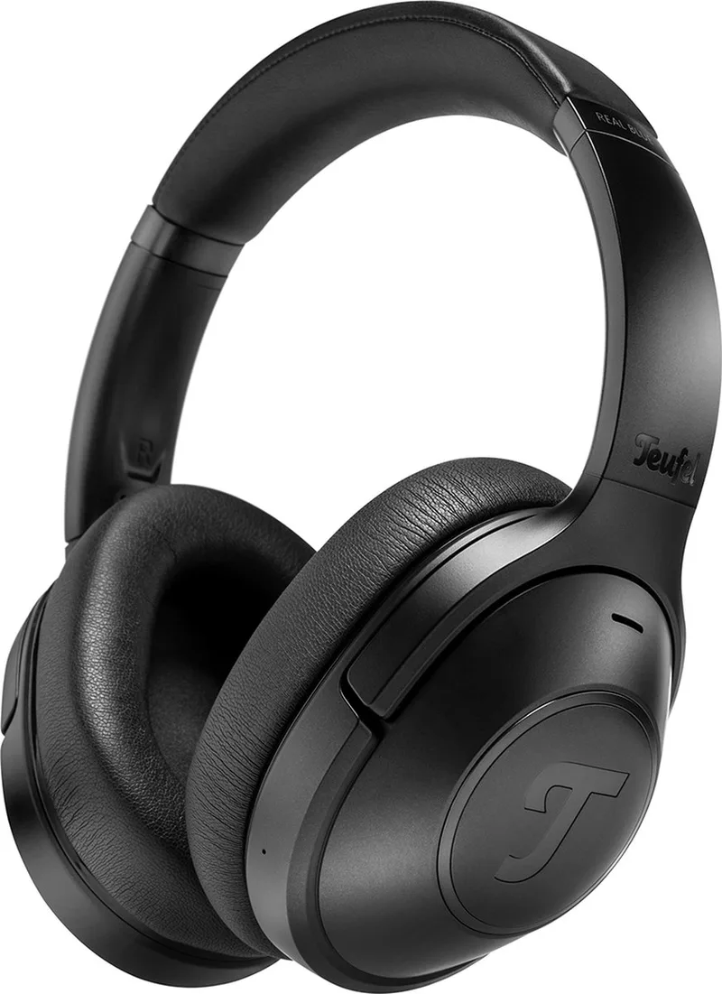 REAL BLUE - Gesloten high end HD-bluetooth koptelefoon - Bluetooth 5.0 met apt-X® van Teufel in Night Black – productfoto