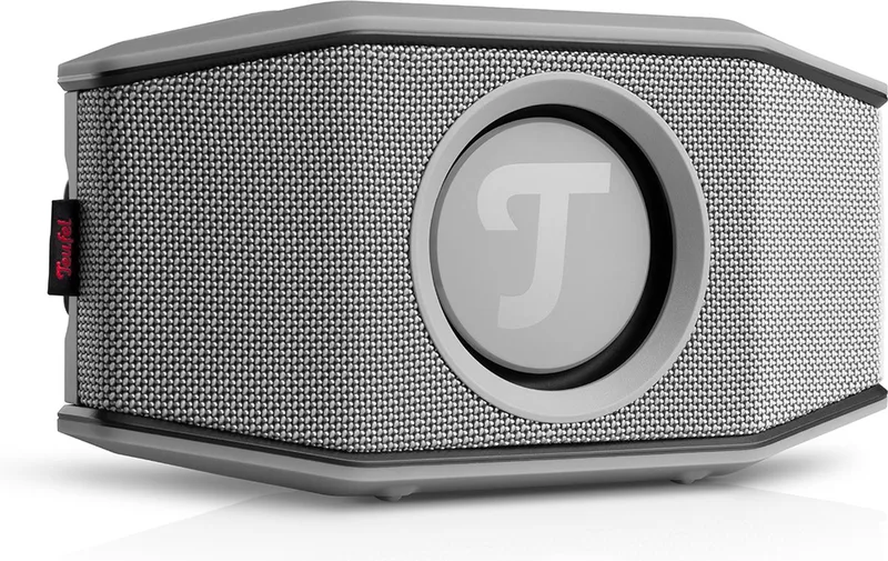 ROCKSTER GO 2 - Portable bluetooth stereospeaker - Waterdicht IPX67 - grijs & zwart by Teufel in Grijs & zwart – product photo