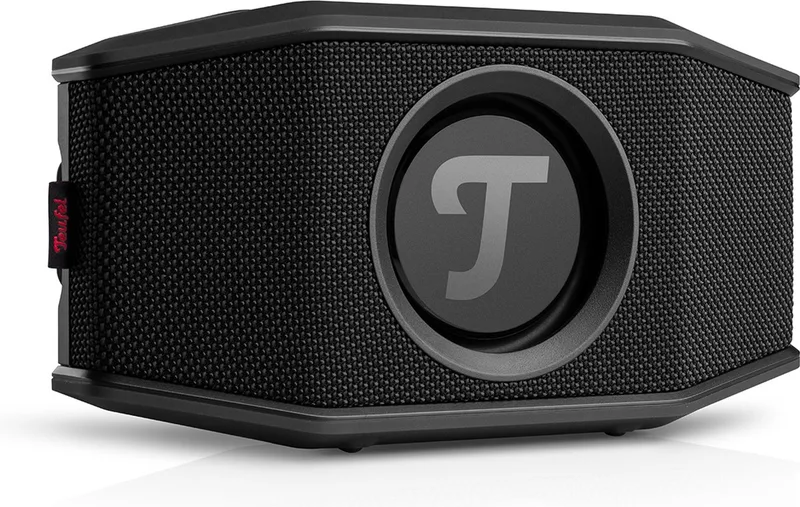 ROCKSTER GO 2 - Portable bluetooth stereospeaker - Waterdicht IPX67 van Teufel in Night Black – productfoto