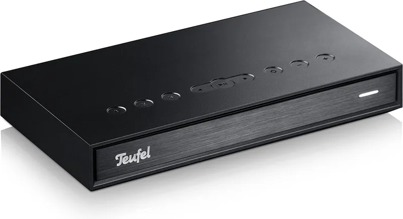 STREAMER - Netwerkspeler - Wifi/bluetooth met high-end D/A converter van Cirrus Logic® - zwart van Teufel in STREAMER – Netwerkspeler – Wifi, Bluetooth met high-end D, A converter van Cirrus Logic® – productfoto