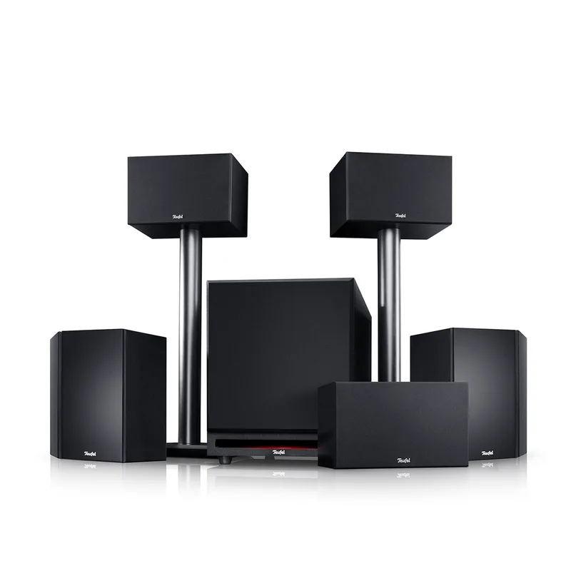 "SYSTEM 6 "5.1-Set" Zwart" by Teufel – product photo