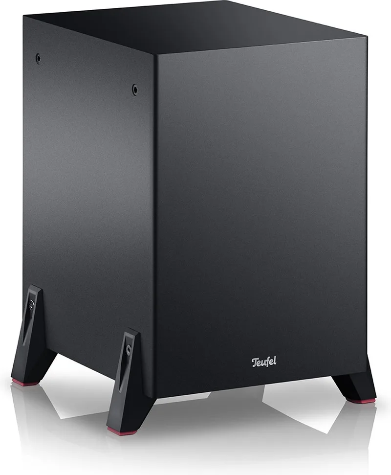 T 8 Subwoofer - Compacte universele subwoofer - 100 watt van Teufel in Zwart – productfoto