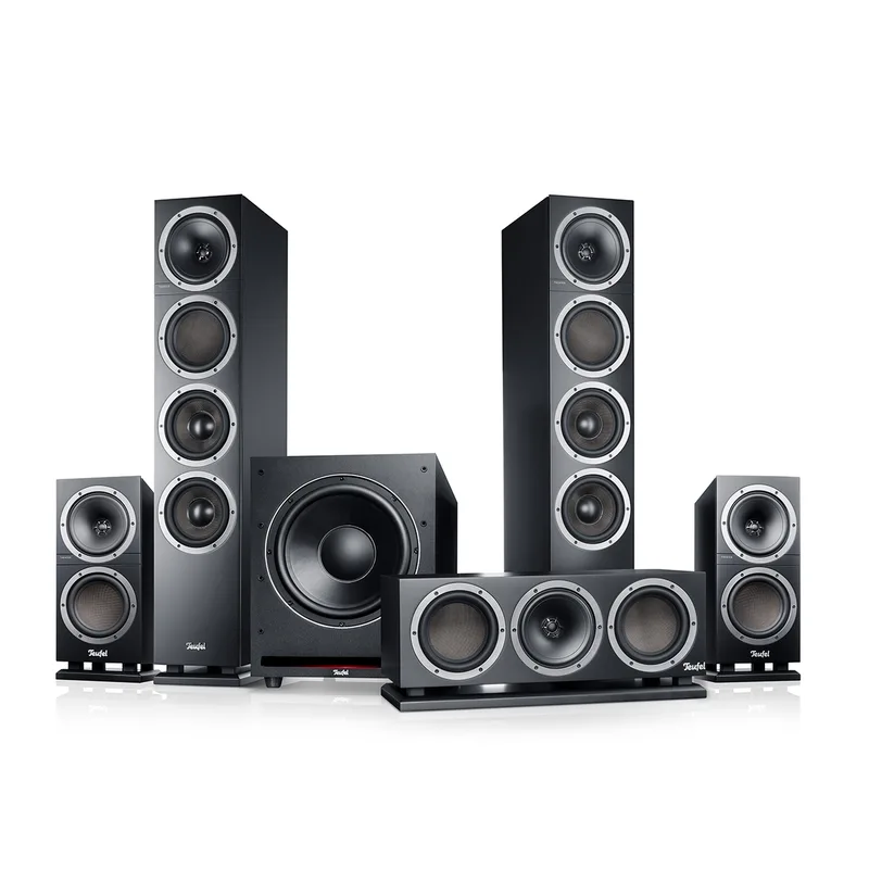 "THEATER 500 Surround Direct "5.1-Set" Zwart" by Teufel – product photo