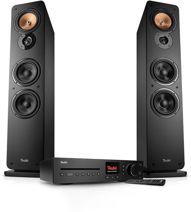 ULTIMA 40 KOMBO 3 - Compleet stereosysteem met vloerstaande speakers & cd-receiver, Wifi, bluetooth, Spotify Connect, DAB+/FM