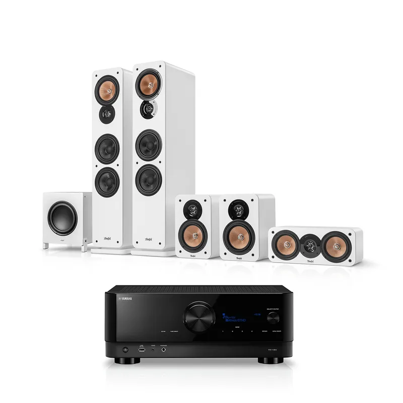 "ULTIMA 40 Surround + Yamaha RX-V6A "5.1-Set" Wit" by Teufel – product photo