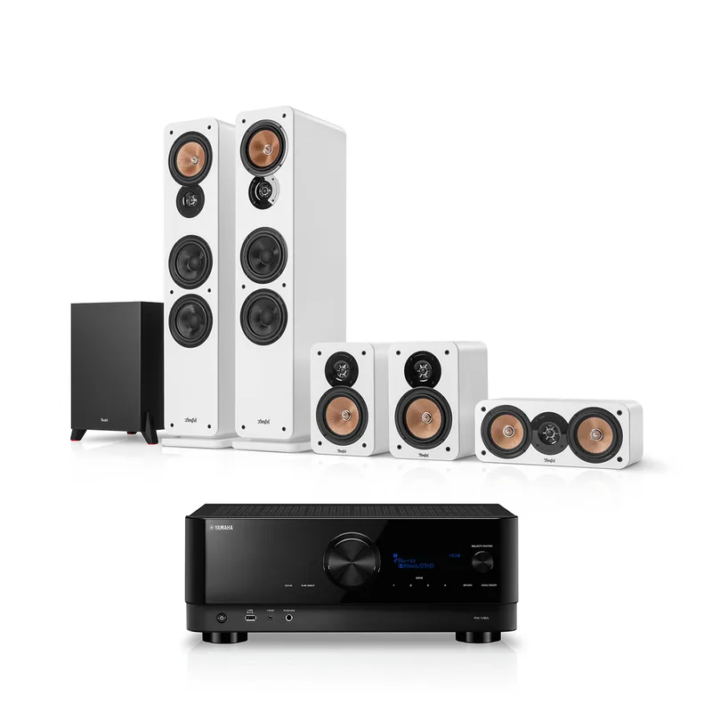 "ULTIMA 40 Surround + Yamaha RX-V6A "5.1-Set" Wit" by Teufel – product photo