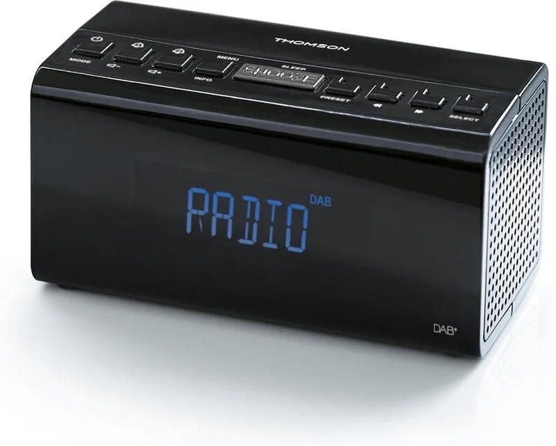 CR50DAB - DAB+ Wekkerradio by Thomson in Black – product photo