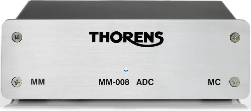 MM 008 ADC Phono voorversterker van Thorens in Zilver – productfoto