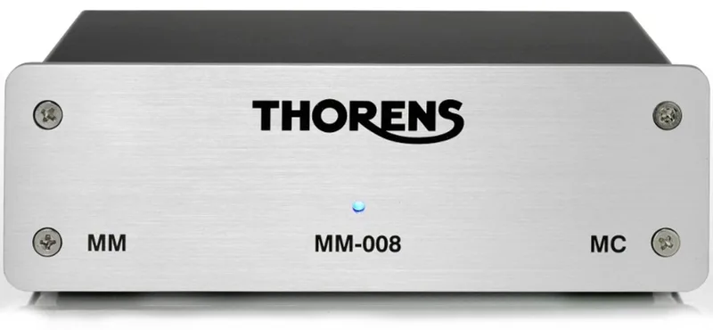 MM 008 Phono voorversterker by Thorens in Silver – product photo