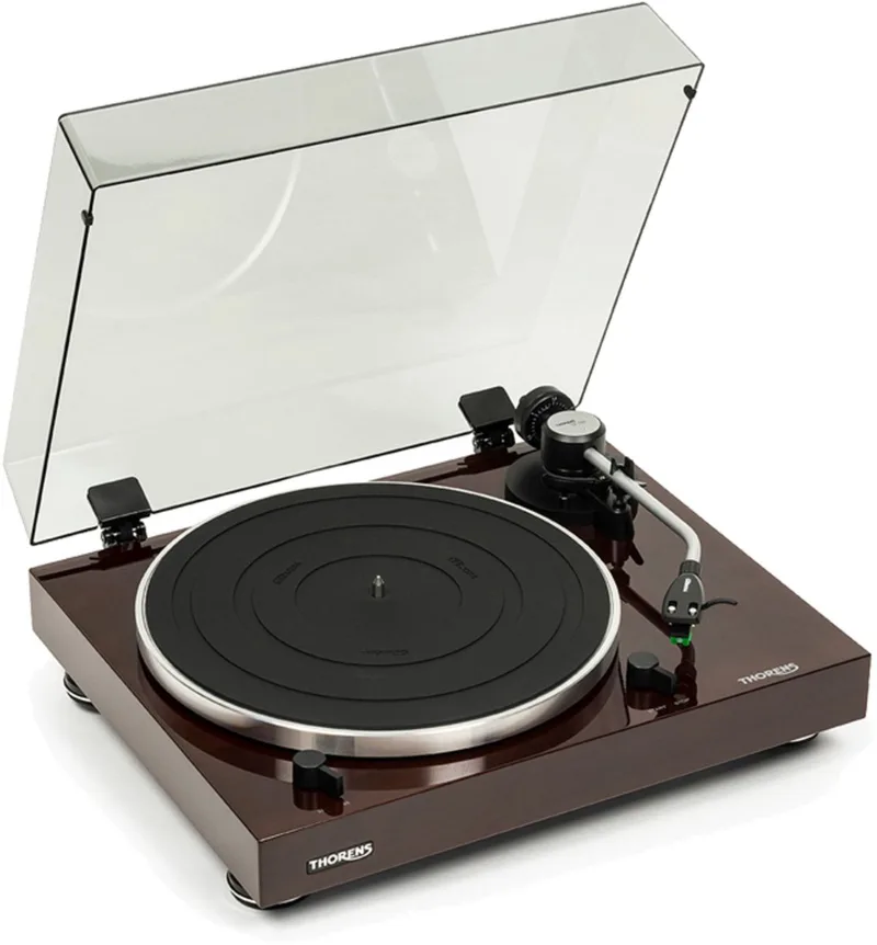 TD 204 Platenspeler van Thorens in Walnoot – productfoto