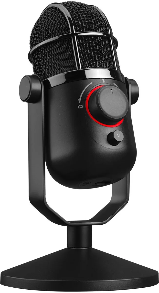 M3PLUS Condensor USB MDRILL DOME PLUS JET 96 kHz microfoon, zwart van Thronmax in Zwart – productfoto