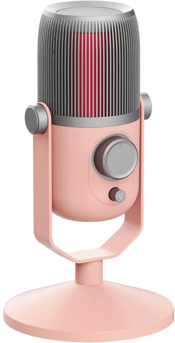 M4R Condenser USB MDRILL ROSA Edition 96kHz Microphone, Pink