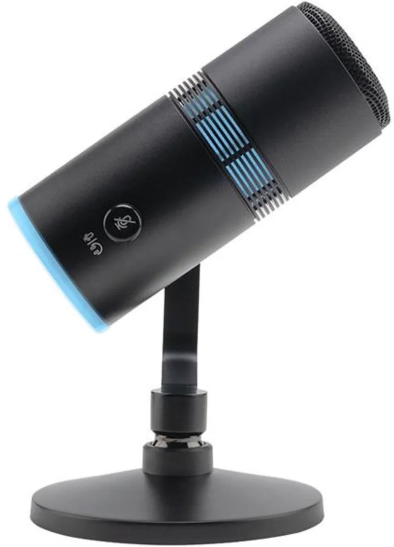 V8 Condensor RGB USB 96KHZ CAPSULE Microfoon, Zwart van Thronmax in Zwart – productfoto