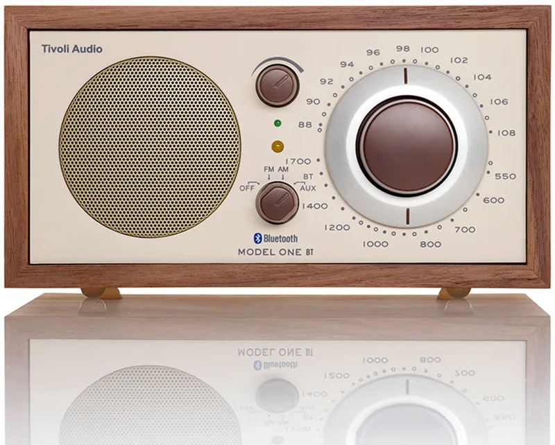 Model One BT - FM/AM Radio met Bluetooth- Beige/Walnoot de Tivoli Audio en Beige – photo produit