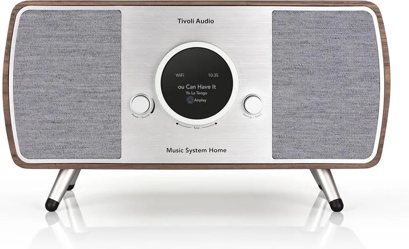 Music System Home (Gen. 2) - Alles-in-een-Hifi-systeem - Walnoot/Grijs by Tivoli Audio in Walnoot – product photo