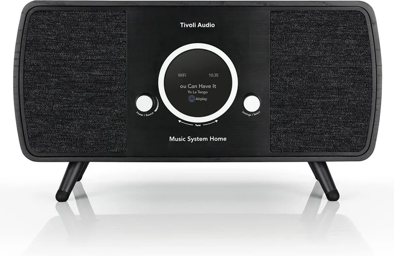 Music System Home (Gen. 2) - Alles-in-een-Hifi-systeem - Zwart/Zwart van Tivoli Audio in Zwart – productfoto