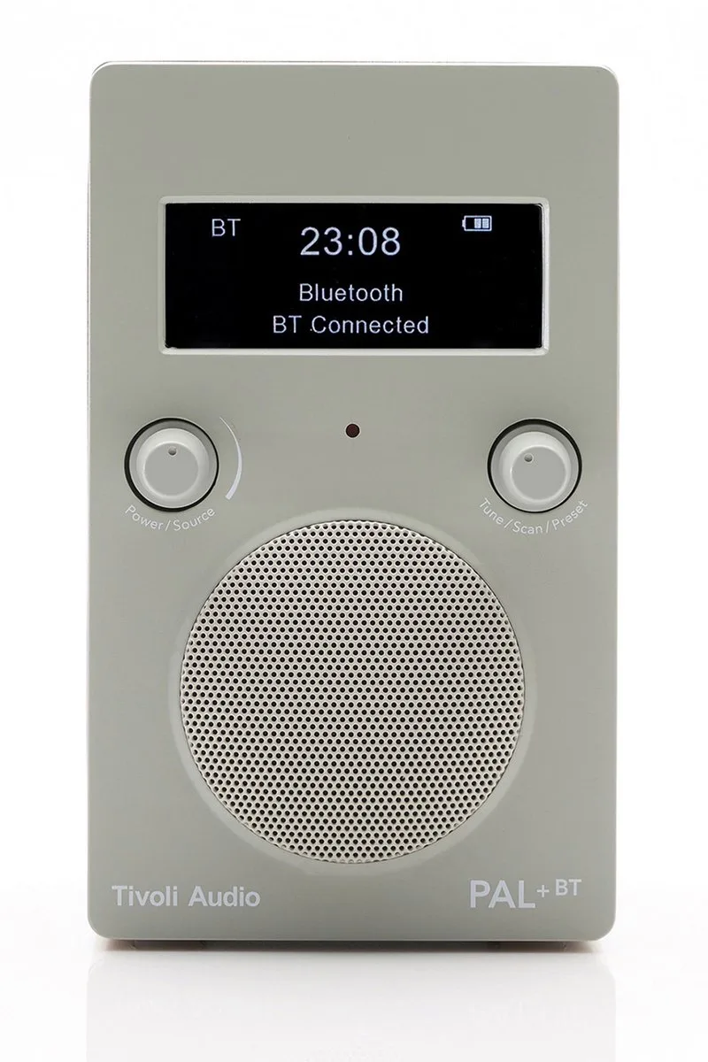PAL+Bluetooth - Draagbare DAB+ radio - Grijs van Tivoli Audio in Grijs – productfoto