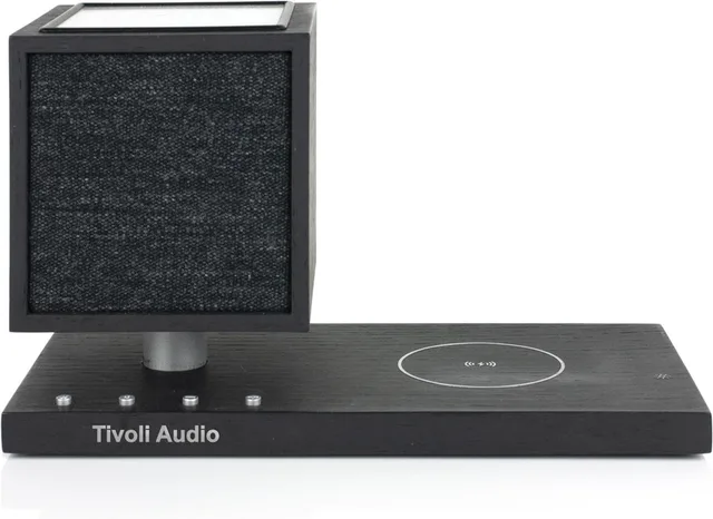 Revive - Bluetooth speaker - draadloze Qi-oplader - Zwart/Zwart