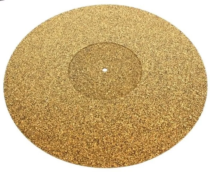 Cork 'n Rubber mat T05974 Platenspeleraccessoire by Tonar in Brown – product photo