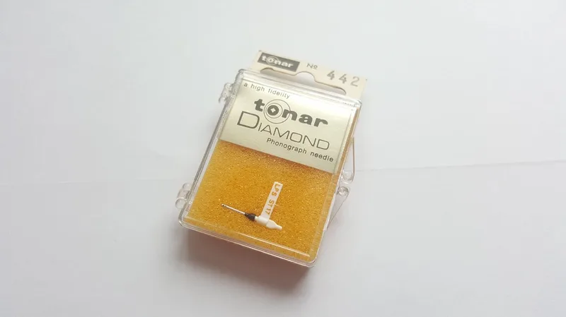 Fidelity, Schneider St-16, ST-17 Platenspeler Naald Tonar 442 SN/DS van Tonar in Wit – productfoto