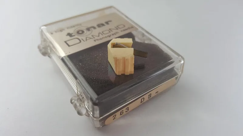 NM22 263DS Platenspeler Naald van Tonar in Wit – productfoto