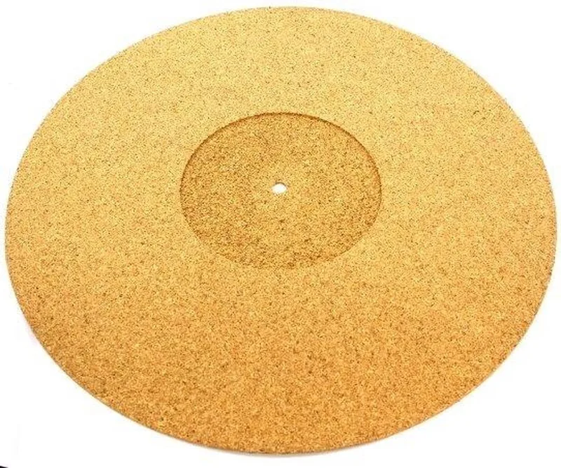 Pure Cork Turntable mat 3mm van Tonar in Kurk – productfoto