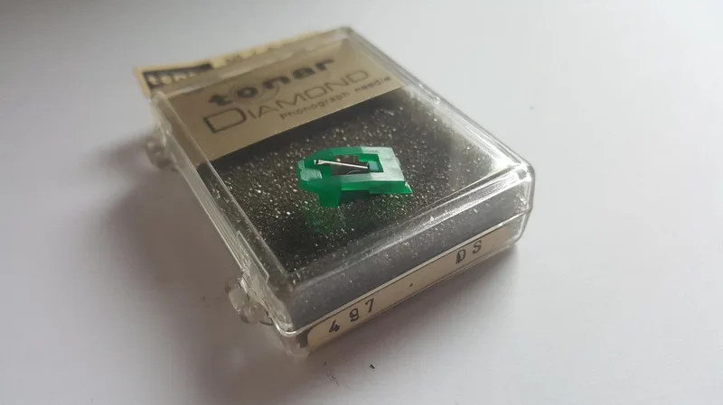 SONY ND-119-P; ND-120-P, VX-17-P, VX-18-P Platenspeler Naald by Tonar in Green – product photo