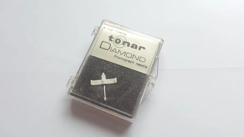 Tonar 629DS Platenspeler Naald van Tonar in Wit – productfoto