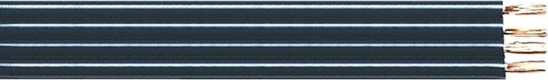 Bi-wire luidspreker kabel (CU koper) - 4x 0,75mm² / 100 meter van Transmedia in Blauw – productfoto