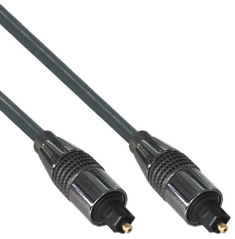 Digitale optische Toslink audio kabel - 6mm / zwart - 3 meter by Transmedia in Silver – product photo
