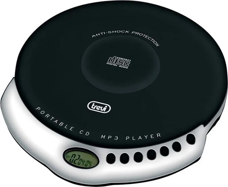 CMP 498 Personal CD player van Trevi in Zwart – productfoto
