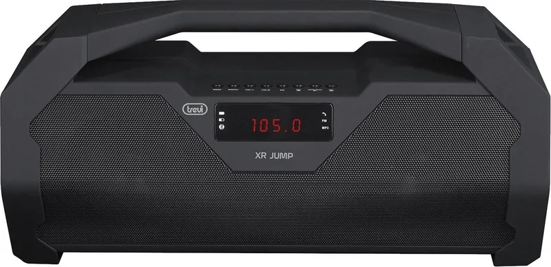 XR 180 BT Draadloze stereoluidspreker 18 W van Trevi in Zwart – productfoto