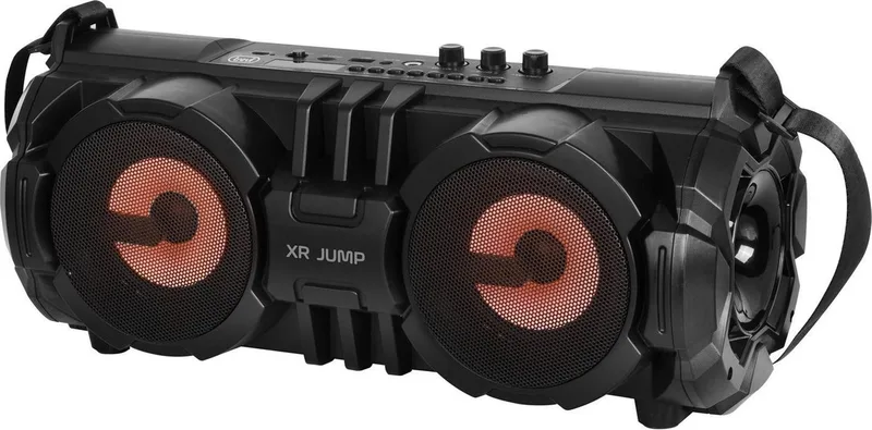 XR 190 BT Draadloze stereoluidspreker 24 W van Trevi in Zwart – productfoto