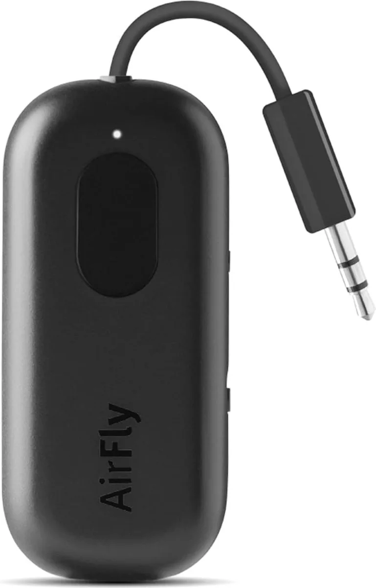 AirFly Pro Bluetooth Transmitter 3.5mm Jack by Twelve South in Black – product photo