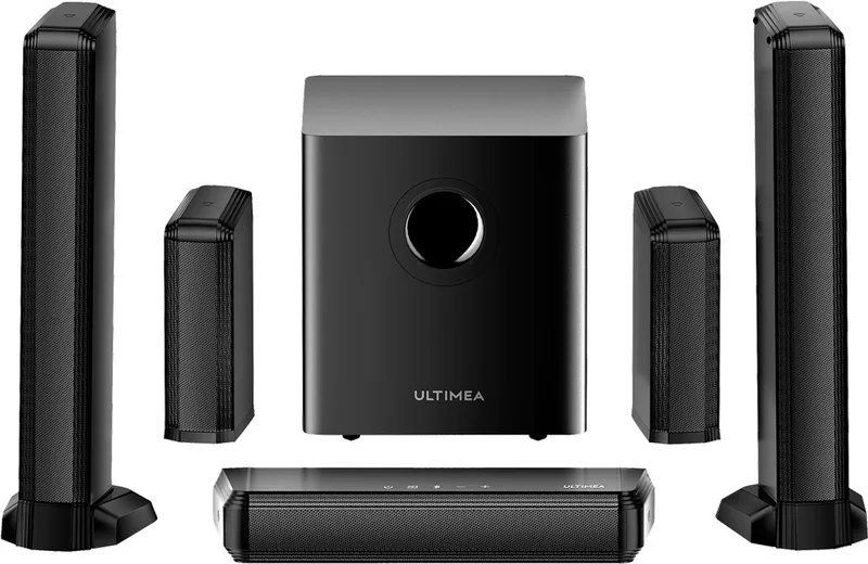 Apollo S70-Ultra - 7.1 kanaals - 6,5" Draadloze Subwoofer - RGB Verlichting - Soundbar by Ultimea in Black – product photo
