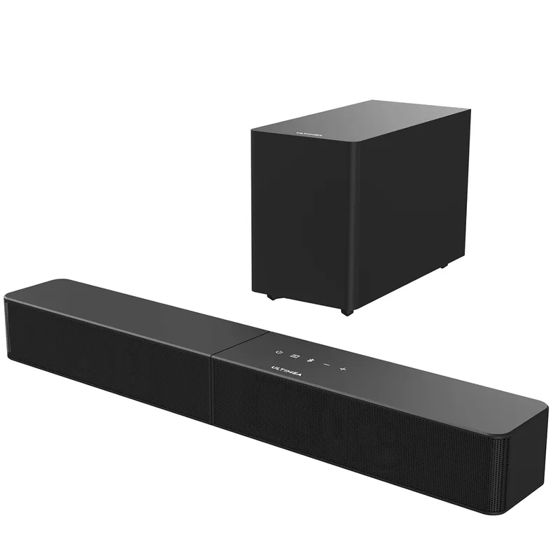 ULTIMEA 2.1-Kanal-Soundbar mit kabellosem Subwoofer, 240 W Soundbar für Smart-TV, App-Steuerung, BassMX & VoiceMX, Bluetooth 6.0, HDMI, Optisch – Poseidon R3T von Ultimea – Produktfoto
