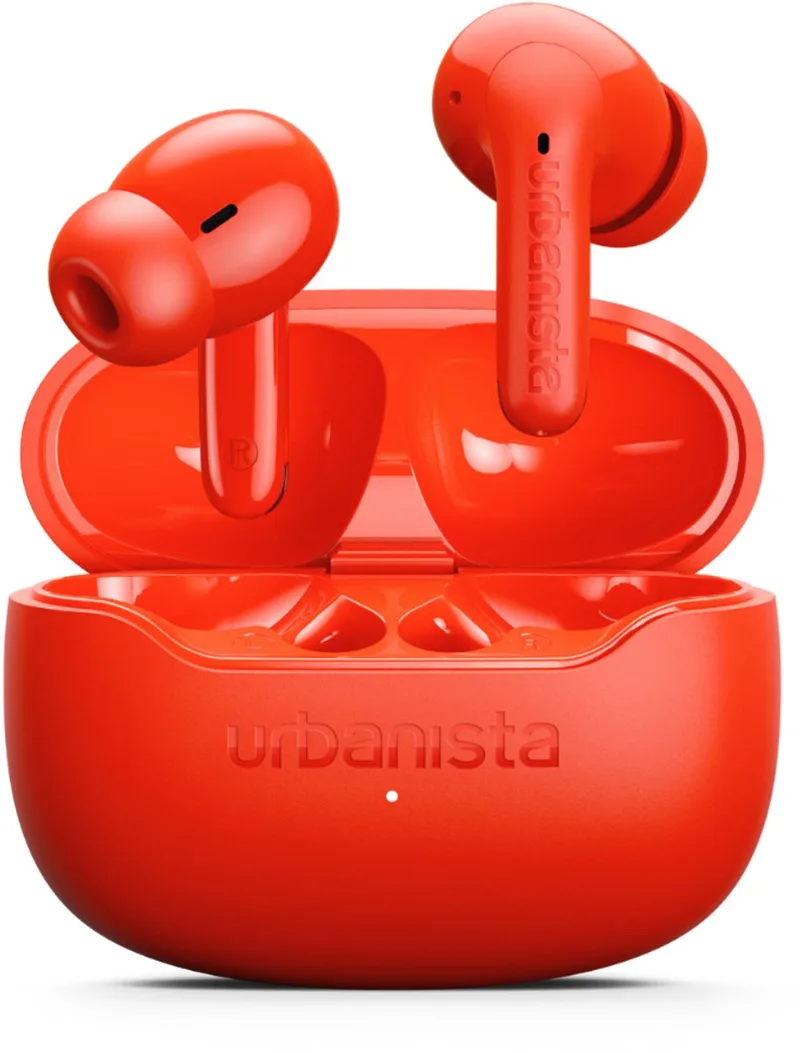 Palermo Draadloze ANC Oortjes – 32u Afspeeltijd – met Active Noise Cancelling – Bluetooth – IPX4 Waterbestendig – EQ3 instellingen de Urbanista en Orange – photo produit