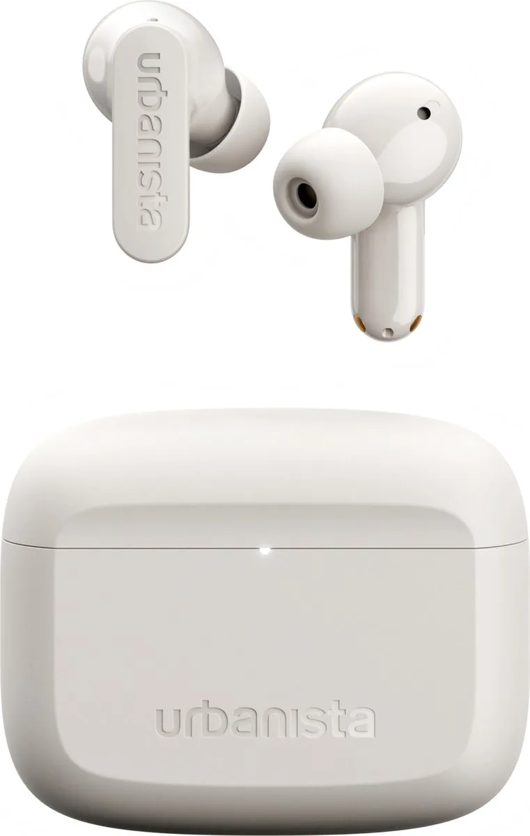 Palo Alto Draadloze Oordopjes – met Noise Cancelling – 45u Afspeeltijd – Bluetooth – Voor Sporten en Dagelijks Gebruik van Urbanista in Wit – productfoto