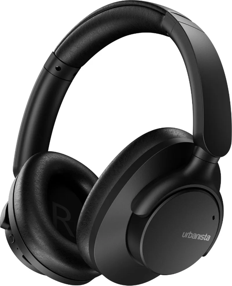 Valencia Draadloze Koptelefoon Over-Ear – Active Noise Cancelling – 50u Batterijduur van Urbanista in Zwart – productfoto